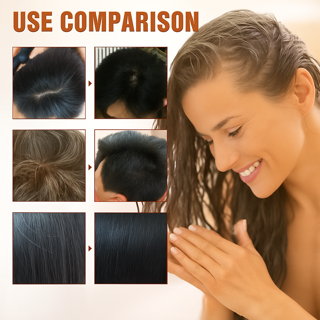 Japanese Long Lasting Natural Hair Dye Shampoo (Buy 1 Get 1 Free)