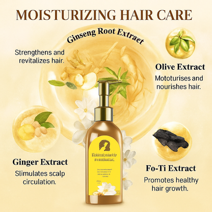 Japanese Long Lasting Natural Hair Dye Shampoo (Buy 1 Get 1 Free)